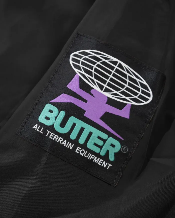 Butter Goods Jackets Men TRain Jacket Black Butter Goods Jackets Men TRain Jacket Black