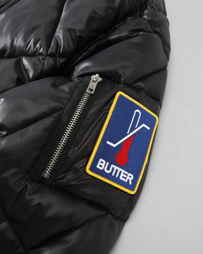 Butter Goods Jackets Men Temperature Bomber Jacket Black