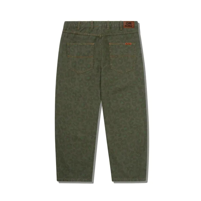 Butter Goods Leopard Denim Jeans Army Men Pants Butter Goods Leopard Denim Jeans Army Men Pants