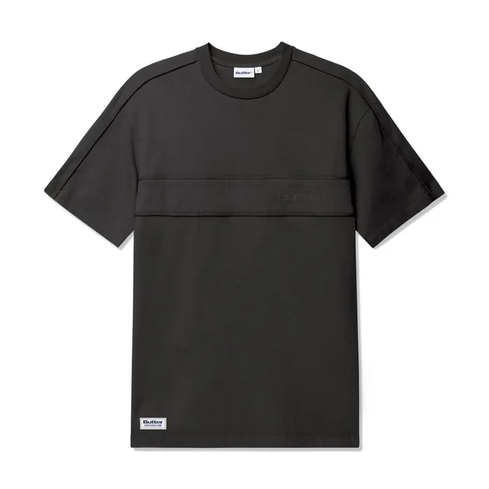 Butter Goods Movement SS Tee Washed Black Men TShirts