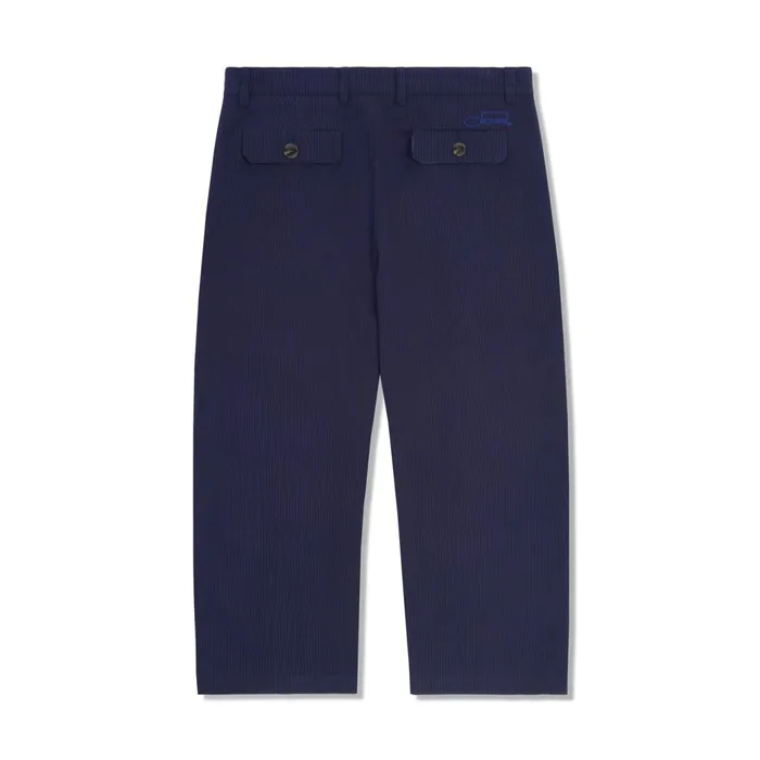 Butter Goods Pants Men Blue Note Casual Suit Pants Navy Seersucker Butter Goods Pants Men Blue Note Casual Suit Pants Navy Seersucker