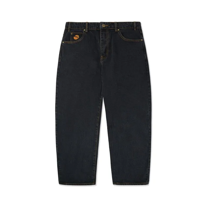Butter Goods Pants Men Santosuosso Denim Jeans Washed Black