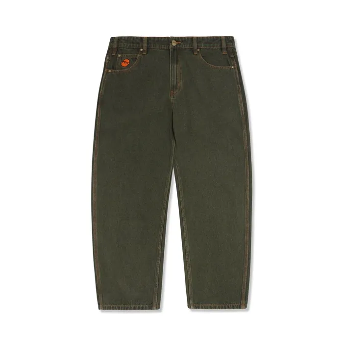 Butter Goods Santosuosso Denim Jeans Dark Army Wash Men Pants