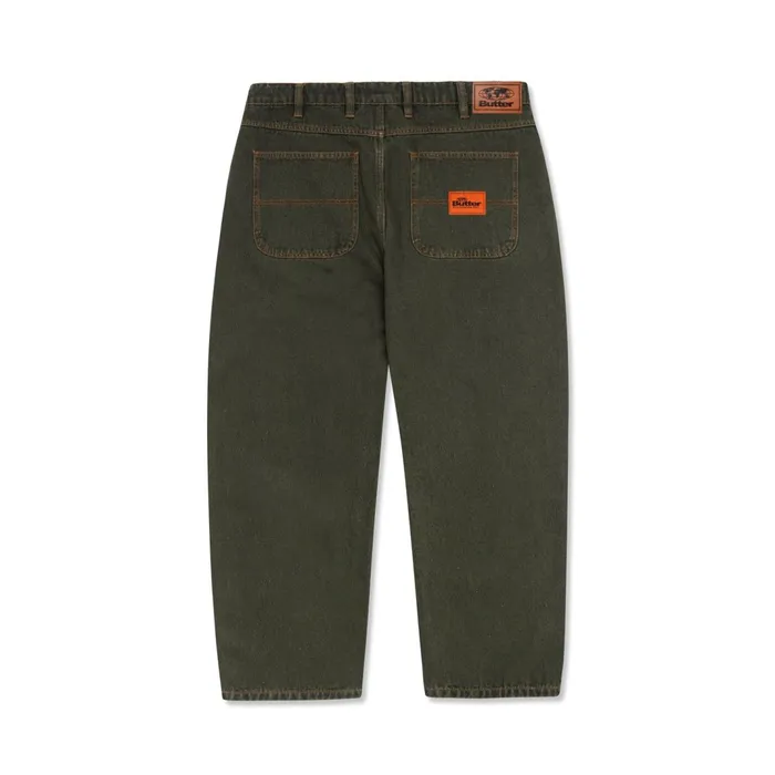 Butter Goods Santosuosso Denim Jeans Dark Army Wash Men Pants Butter Goods Santosuosso Denim Jeans Dark Army Wash Men Pants