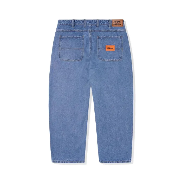 Butter Goods Santosuosso Denim Jeans Washed Indigo Men Core Denim Butter Goods Santosuosso Denim Jeans Washed Indigo Men Core Denim
