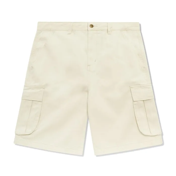 Butter Goods Shorts Men Field Cargo Shorts Washed Bone
