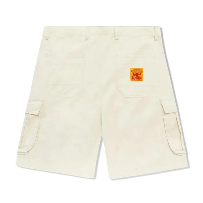 Butter Goods Shorts Men Field Cargo Shorts Washed Bone Butter Goods Shorts Men Field Cargo Shorts Washed Bone