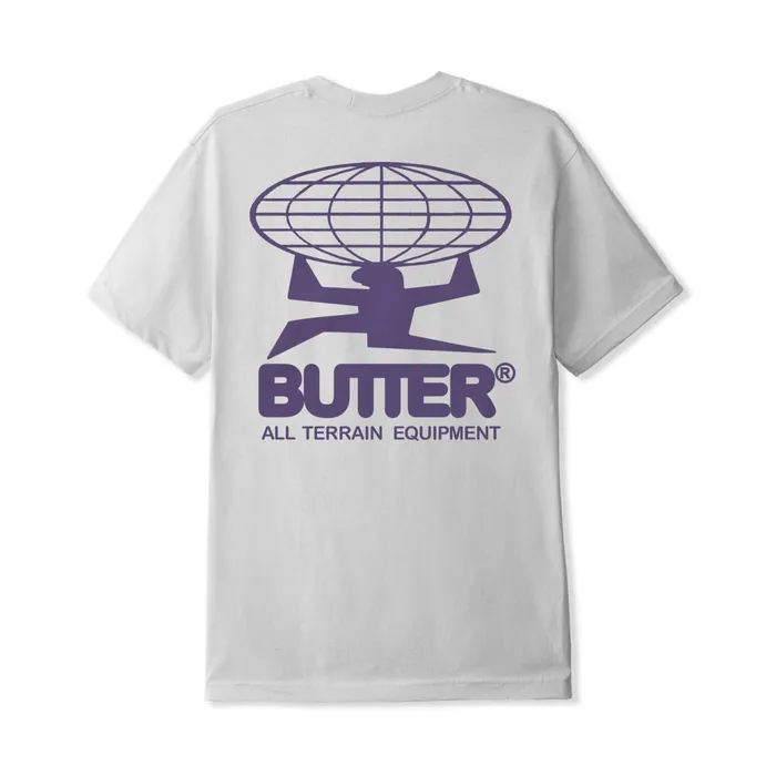 Butter Goods TShirts Men All Terrain Tee Cement Butter Goods TShirts Men All Terrain Tee Cement