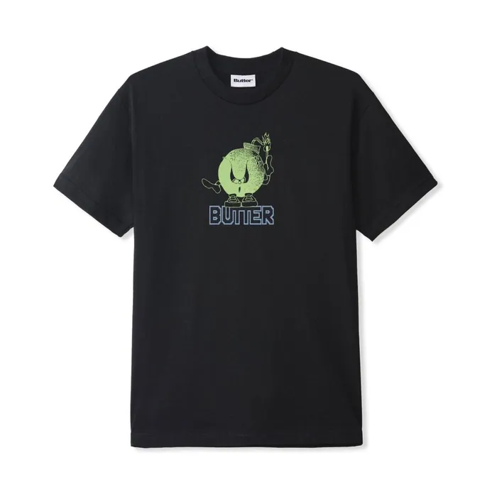 Butter Goods TShirts Men Bomb Tee Black