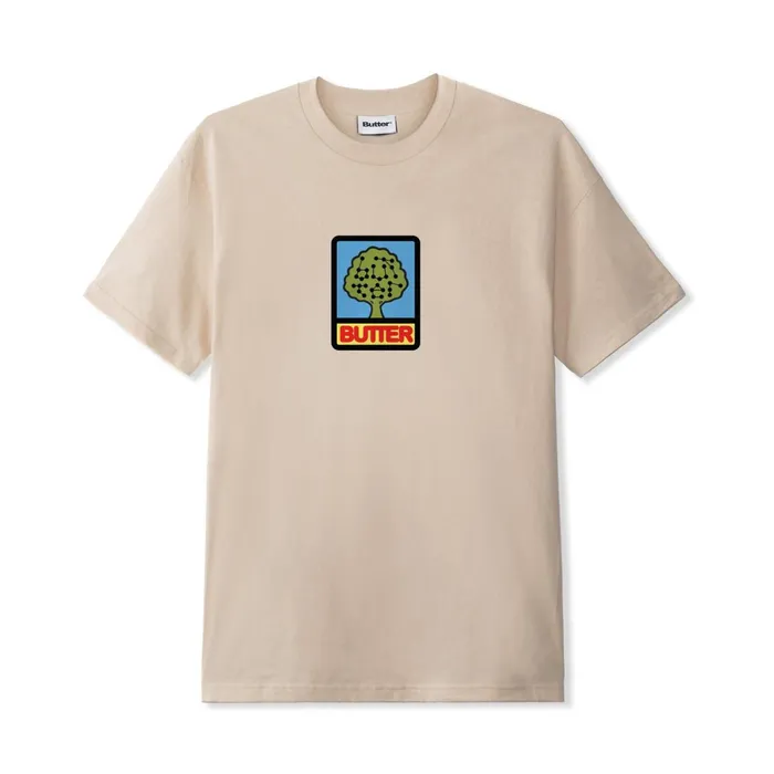 Butter Goods TShirts Men Growth Tee Sand
