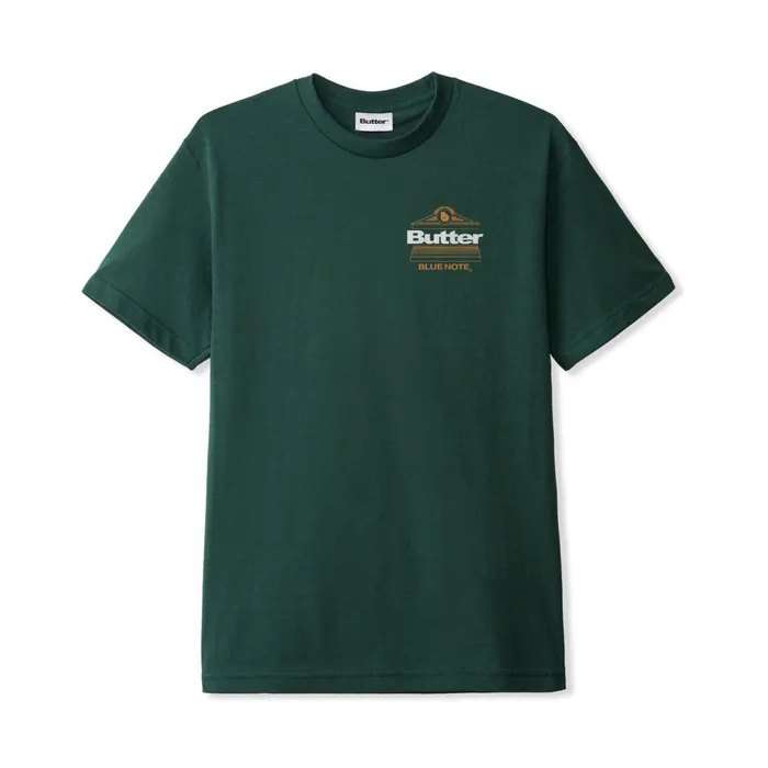 Butter Goods TShirts Men Jazz Messengers Tee Dark Forest