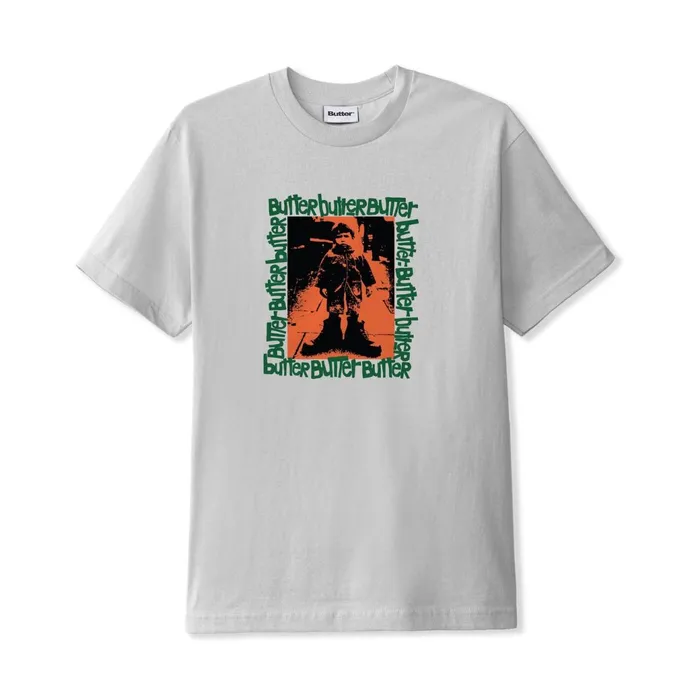 Butter Goods TShirts Men Stolen Boots Tee Cement