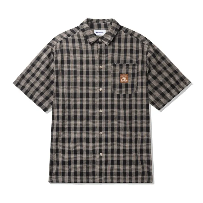 Butter Goods Terrain SS Shirt Black Men Shirts