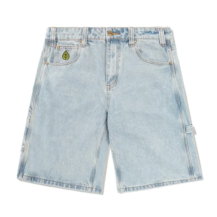 Butter Goods Weathergear Denim Shorts Faded Light Wash Men Shorts