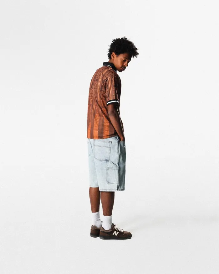 Butter Goods Weathergear Denim Shorts Faded Light Wash Men Shorts