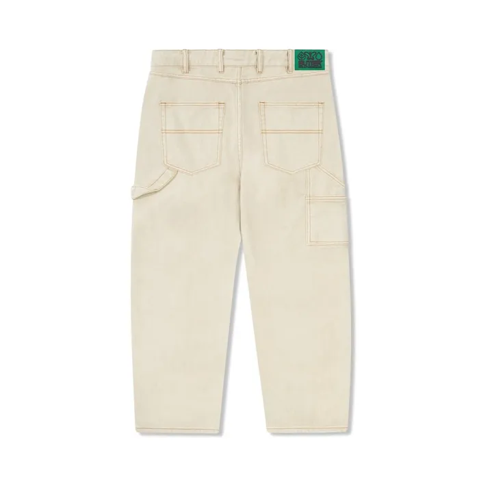 Butter Goods Weathergear Heavy Weight Denim Jeans Washed Khaki Men Pants Butter Goods Weathergear Heavy Weight Denim Jeans Washed Khaki Men Pants