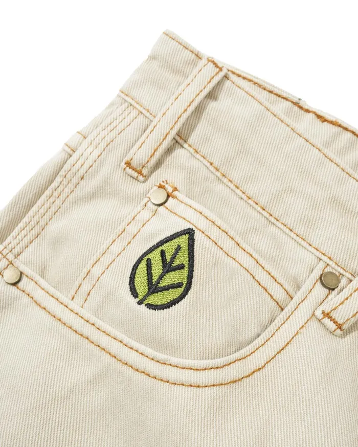 Butter Goods Weathergear Heavy Weight Denim Jeans Washed Khaki Men Pants Butter Goods Weathergear Heavy Weight Denim Jeans Washed Khaki Men Pants