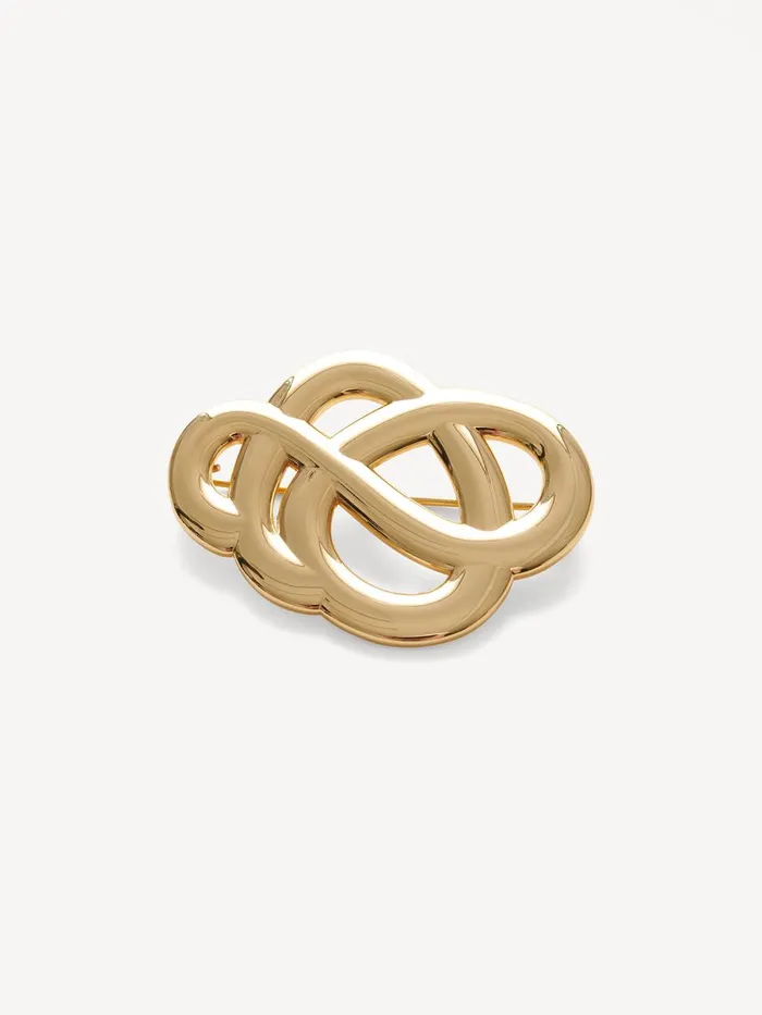 By Malene Birger Andre Accessories Dame Broche Gold