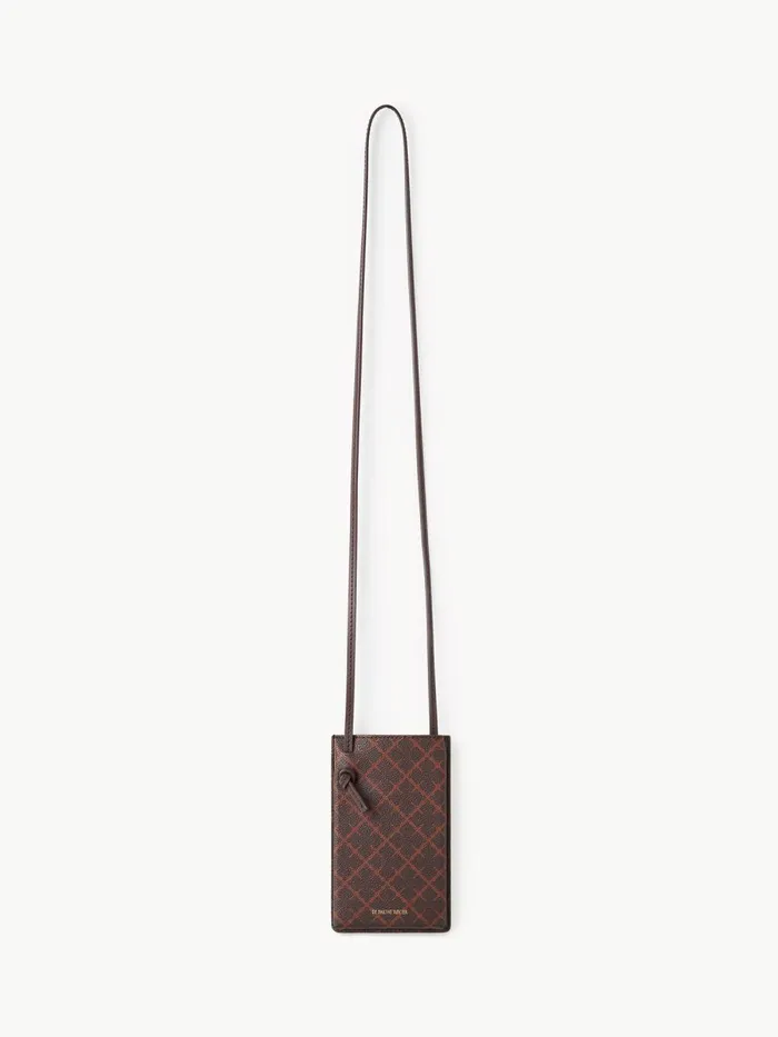 By Malene Birger Andre Accessories Dame Ivy Mobiltaske Dark Brown