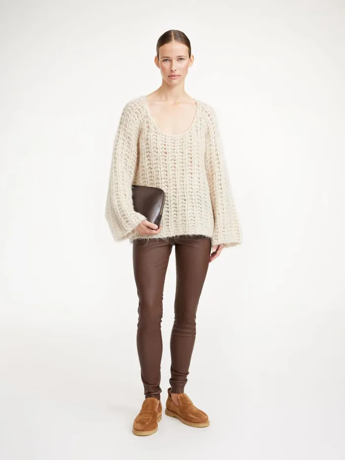 By Malene Birger Bukser Dame Elenasoo Leggings Chestnut