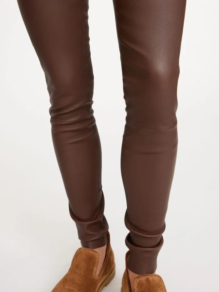 By Malene Birger Bukser Dame Elenasoo Leggings Chestnut