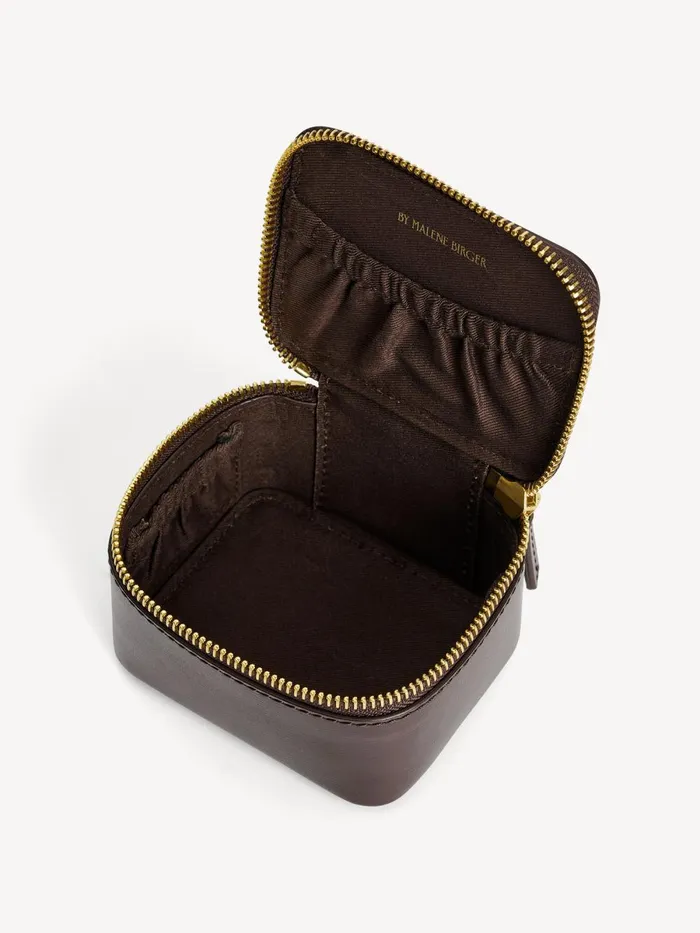 By Malene Birger Kosmetiktasker Dame Aya Bijoux Smykkeetui Dark Brown