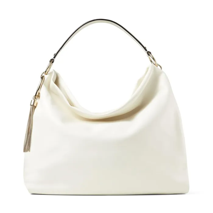 Callie HoboL LatteGold Smooth Calf Leather Large Hobo Bag Lattegold Women JIMMY CHOO Totes and Hobo Bags Callie HoboL LatteGold Smooth Calf Leather Large Hobo Bag Lattegold Women JIMMY CHOO Totes and Hobo Bags