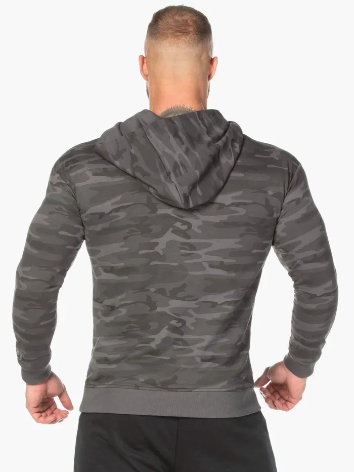Camo Pullover Hoodie 8211 Black Camo Men Ryderwear Sweaters and Hoodies