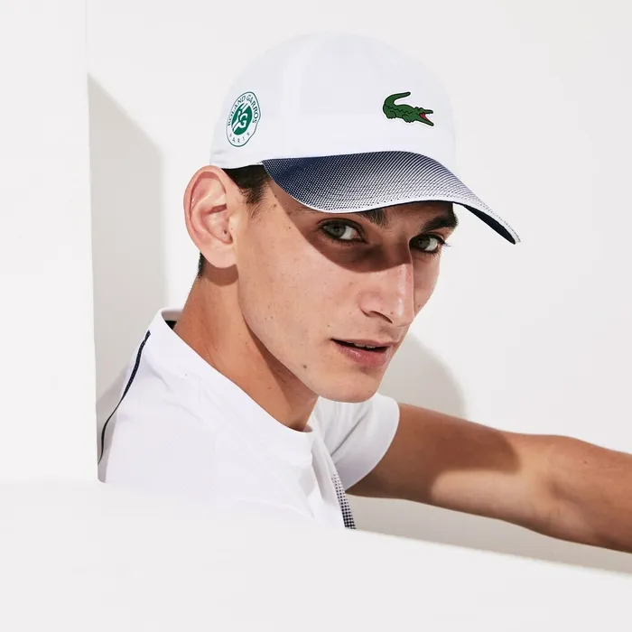 Caps and Hats Lacoste Mens SPORT Roland Garros Ombr Cap WhiteNavy Blue For Sale Online Caps and Hats Lacoste Mens SPORT Roland Garros Ombr Cap WhiteNavy Blue For Sale Online
