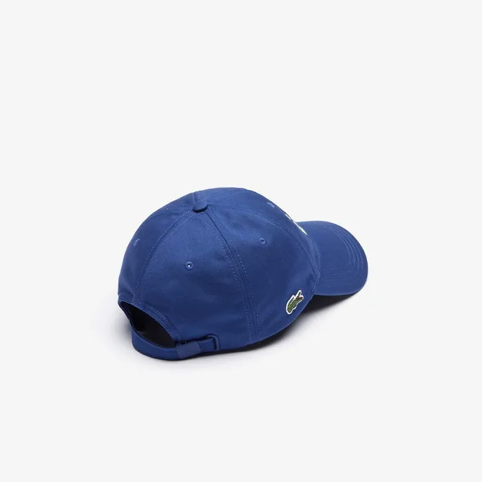Caps and Hats Lacoste Mens Unisex x Jeremyville Print Cotton Cap Navy Blue Online