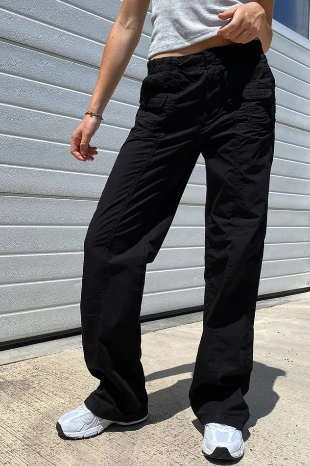 Cargo Trousers Women Subdued Pants