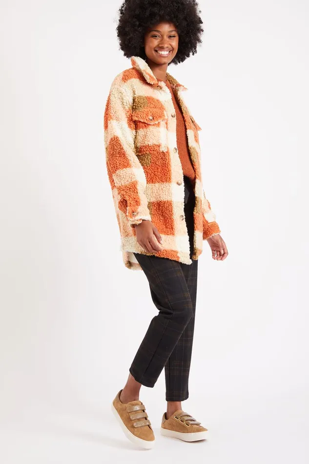 CHEMISE Ecru 8211 MAEL DOUDY Ecru Women Banana Moon Jackets and Coats
