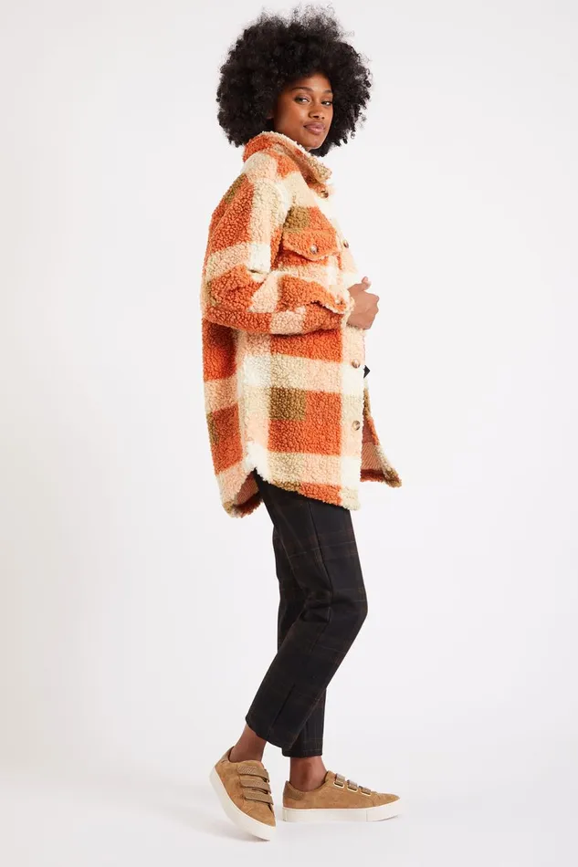 CHEMISE Ecru 8211 MAEL DOUDY Ecru Women Banana Moon Jackets and Coats