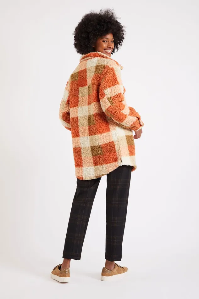 CHEMISE Ecru 8211 MAEL DOUDY Ecru Women Banana Moon Jackets and Coats