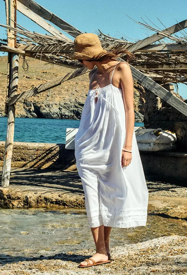 Ciao Lucia Agostina Dress White Women White Dresses