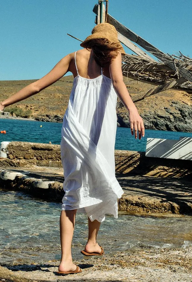 Ciao Lucia Agostina Dress White Women White Dresses