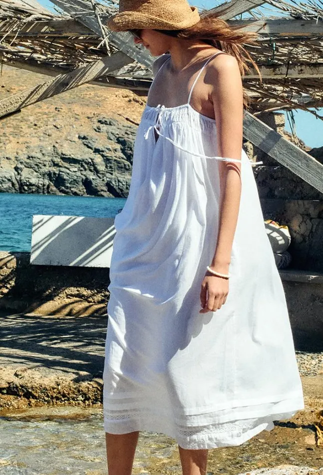 Ciao Lucia Agostina Dress White Women White Dresses