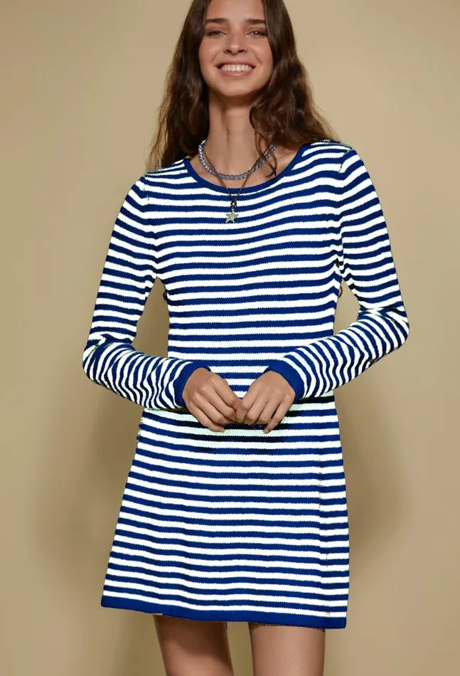 Ciao Lucia Floriana Dress Marina Women Knit Dresses