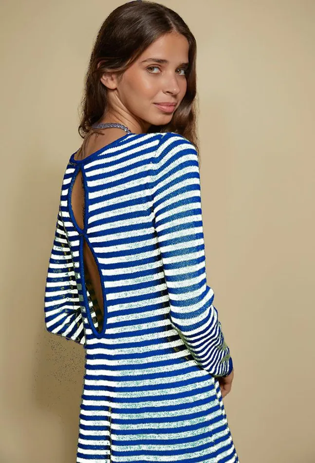 Ciao Lucia Floriana Dress Marina Women Knit Dresses