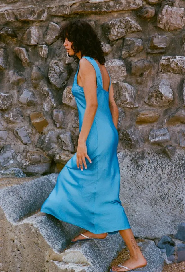 Ciao Lucia Leticia Dress Acqua Women Evening Dresses