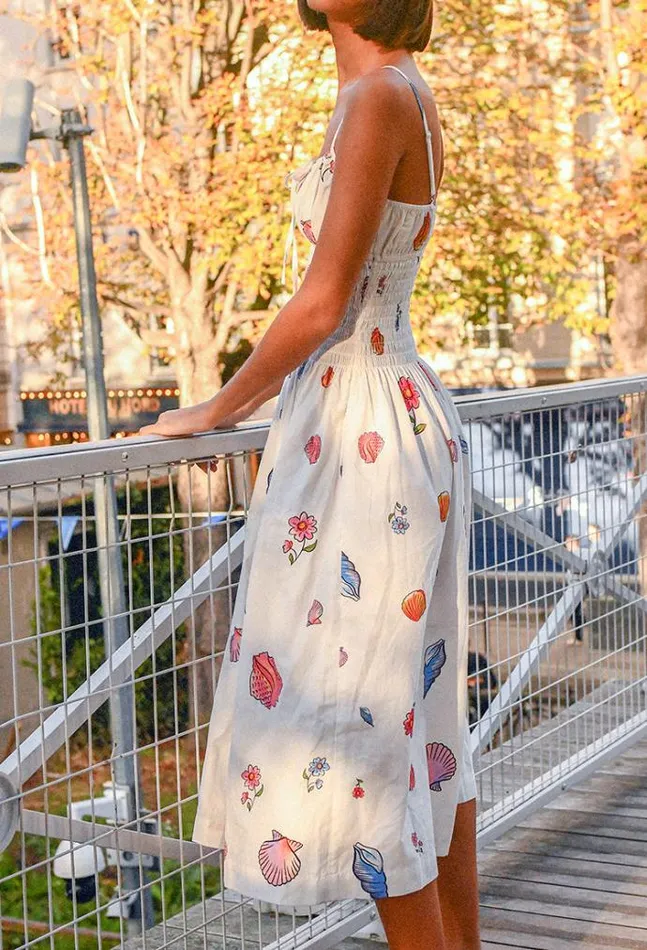Ciao Lucia Online Barbara Dress Shell Women Long Dresses