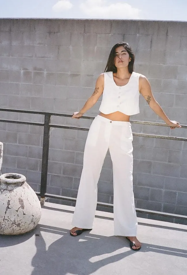 Ciao Lucia Online Enzo Pant White Women Pants