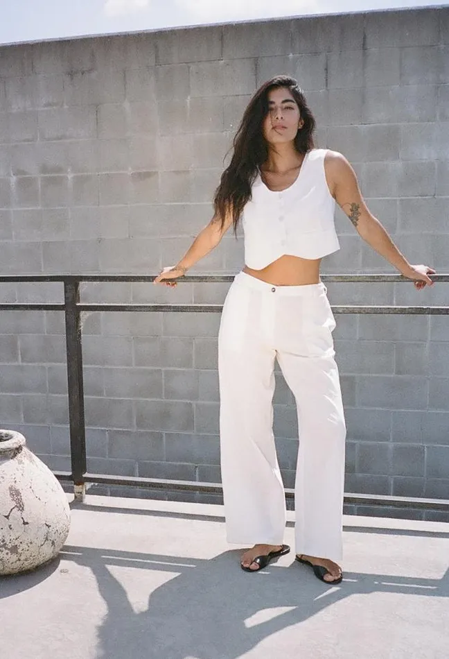Ciao Lucia Online Enzo Pant White Women Pants