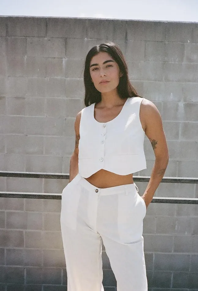 Ciao Lucia Online Enzo Pant White Women Pants