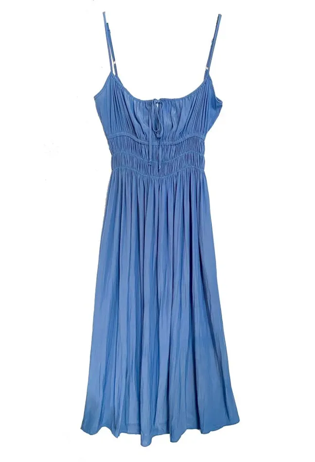 Ciao Lucia Online Gabriela Dress Amalfi Blue Women Long Dresses