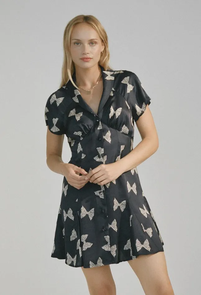Ciao Lucia Online Julian Dress Bow Women Mini Dresses