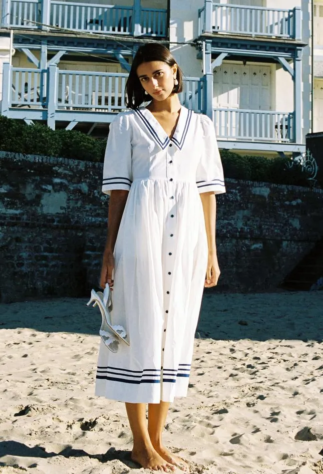 Ciao Lucia Online Julieta Dress White Women Long Dresses