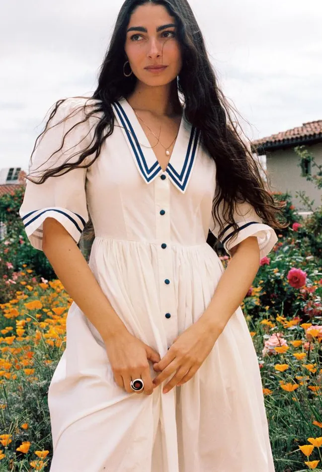 Ciao Lucia Online Julieta Dress White Women Long Dresses