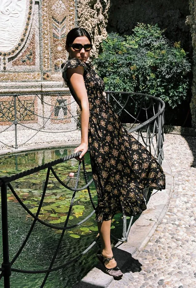 Ciao Lucia Online Lili Dress Begonia Women Long Dresses