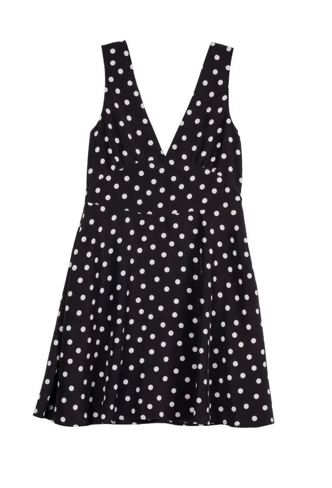 Ciao Lucia Online Manolo Dress Polka Dot Women Mini Dresses